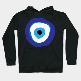 Turkish Evil Eye (Nazar) bead symbol for protection Hoodie